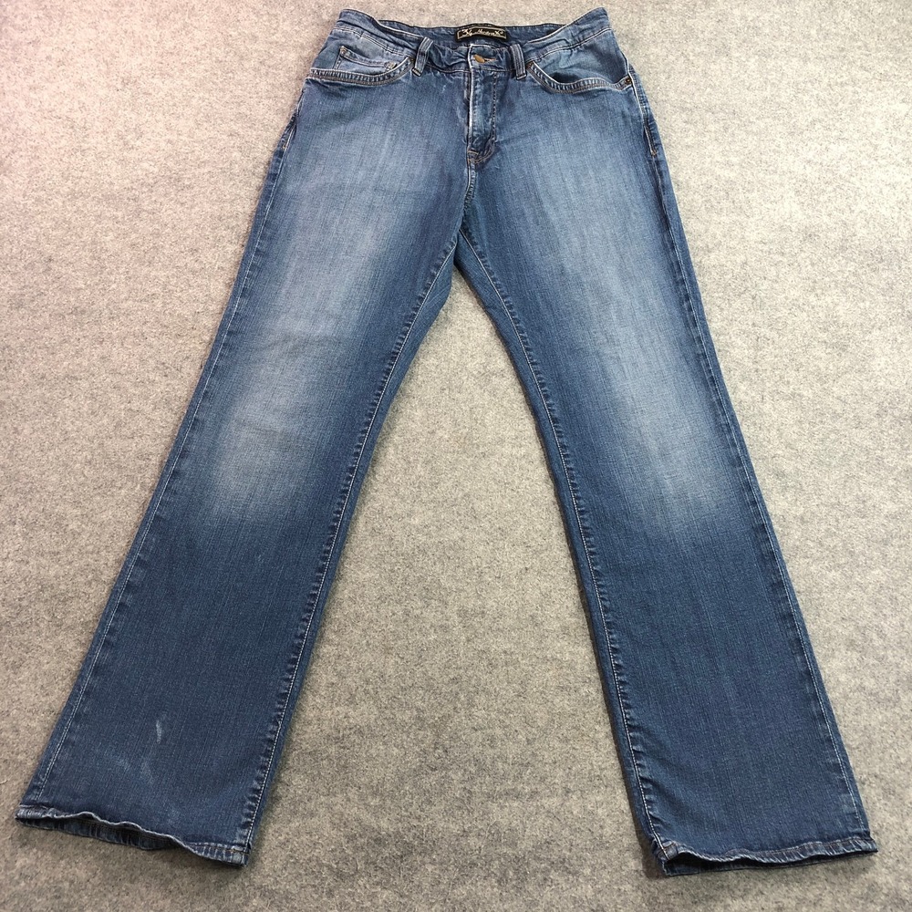 34 Heritage Mens Jeans 35/34 (Fits 33x33) Blue Charisma Comfort Rise Straight